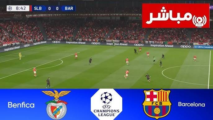 نتيجة مباراة برشلونة وبنفيكا دوري أبطال أوروبا